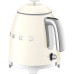 Мини чайник электрический, 0.8 л, кремовый