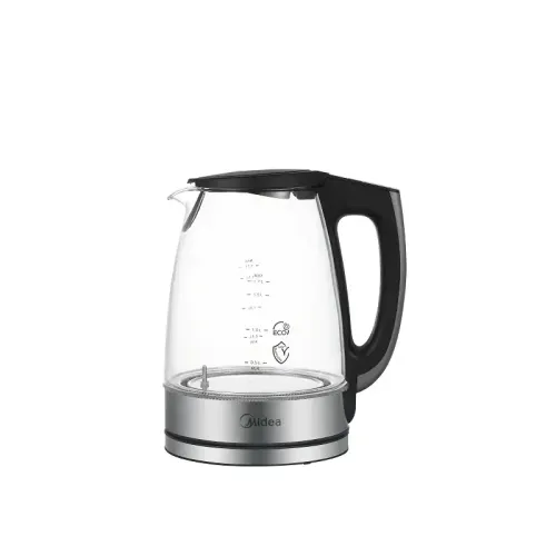 Чайник Midea/ Чайник Midea, мощность 2200 Вт, объем 1.7 л, цифровой дисплей, регулировка температуры нагрева, 6 режимов нагрева, поддержание температуры, подсветка
