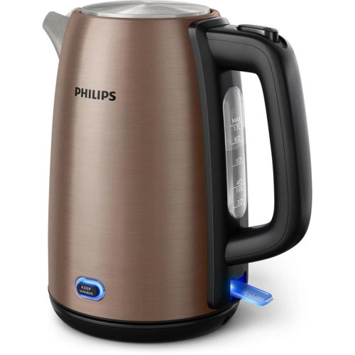 Чайник электрический Philips HD9355/92 1.7л. 1740Вт медный корпус: нерж.сталь/пластик