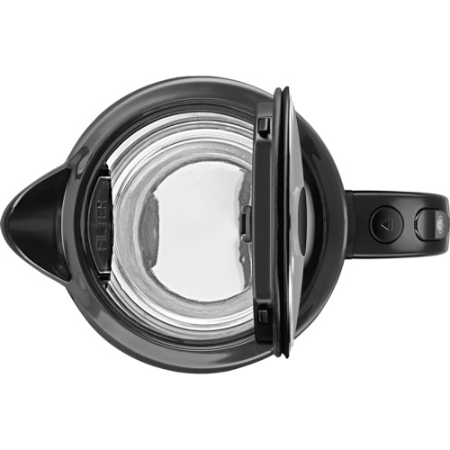 Чайник BOSCH TWK70B03 1.7 л, 2400 Вт, стекло, черный