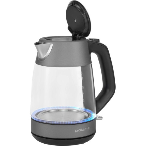 Чайник электрический Polaris PWK 1760CGL 1.7л. 2150Вт графит корпус: стекло/металл Чайник электрический Polaris PWK 1760CGL 1.7л. 2150Вт графит корпус: стекло/металл