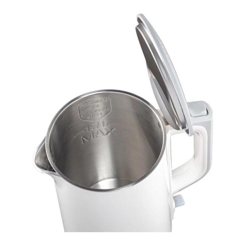 Чайник электрический Panasonic NC-CWK50 1.7л. 1500Вт белый корпус: нерж.сталь/пластик