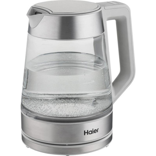 Чайник электрический Haier HK-501 1.7л. 2400Вт серый корпус: стекло/пластик (TD0036930RU) Чайник электрический Haier HK-501 1.7л. 2400Вт серый корпус: стекло/пластик (TD0036930RU)