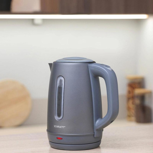 Чайник электрический Scarlett SC-EK21S42 1.8л. 1800Вт графит корпус: пластик