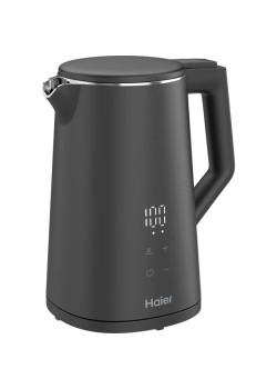 Чайник электрический Haier HK-503 1.7л. 2200Вт черный корпус: пластик (FM04WQD00RU)