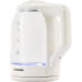 Чайник электрический Starwind SKG1056 1.8л. 2000Вт белый/прозрачный корпус: стекло