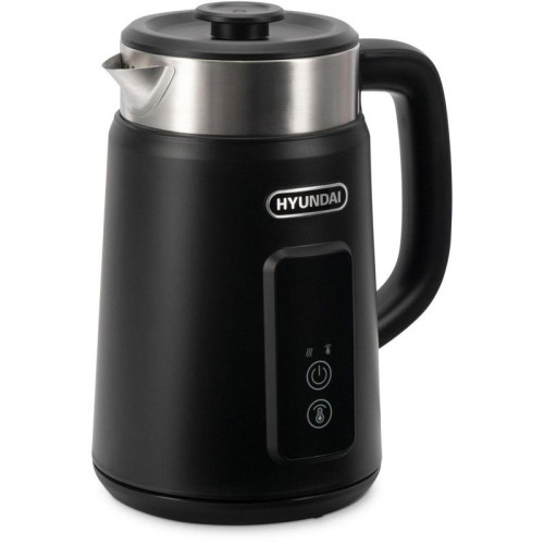 Чайник электрический Hyundai HYK-S3505 1.5л. 2200Вт черный корпус: металл/пластик