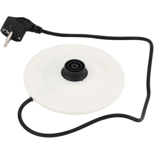 Чайник электрический Starwind SKG1056 1.8л. 2000Вт белый/прозрачный корпус: стекло