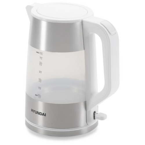 Чайник электрический Hyundai HYK-P4025 1.9л. 2200Вт белый корпус: пластик