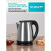 Чайник электрический Scarlett SC-EK21S34 1.8л. 2200Вт черный корпус: сталь