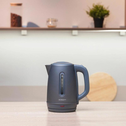 Чайник электрический Scarlett SC-EK21S42 1.8л. 1800Вт графит корпус: пластик