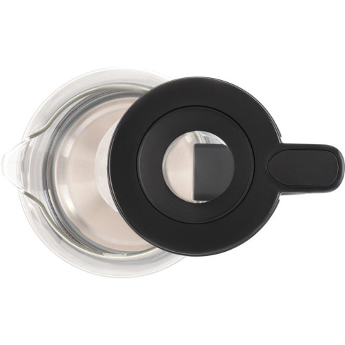 Чайник электрический Polaris PWK 1753CGL 1.5л. 1950Вт черный корпус: стекло/пластик