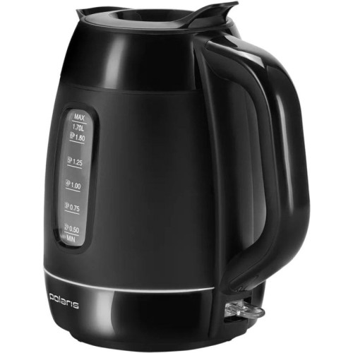 Чайник электрический Polaris PWK 0723DDW 1.8л. 2200Вт черный корпус: пластик (026600)
