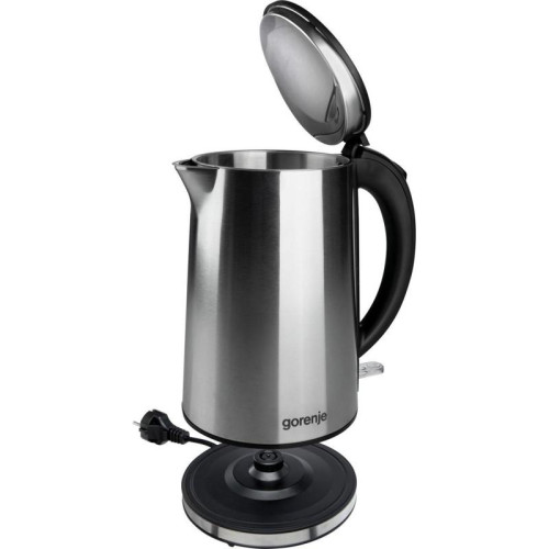 Чайник электрический Gorenje K15DWS 1.5л. 2200Вт нержавеющая сталь корпус: металл/пластик