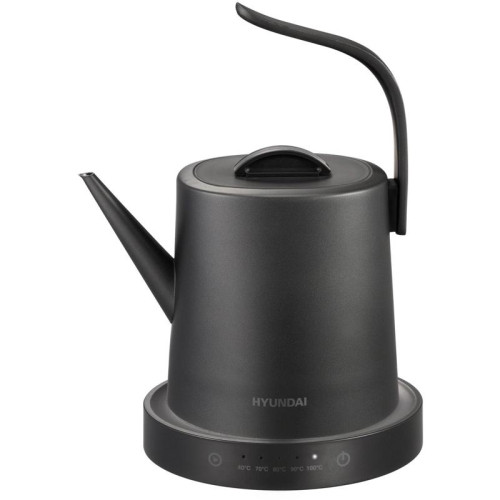 Чайник электрический Hyundai HYK-S5503 1л. 1200Вт титан/титановый корпус: металл