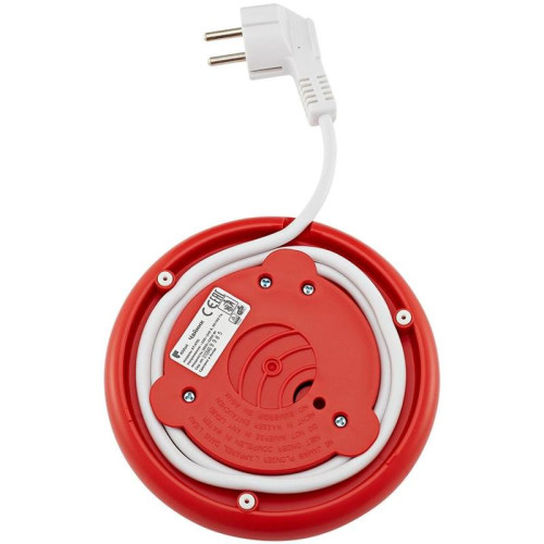 Чайник электрический Kitfort КТ-6791 1.7л. 2200Вт красный/серебристый корпус: металл/пластик