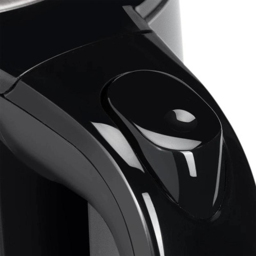 Чайник электрический Scarlett SC-EK21S58 1л. 1200Вт черный корпус: металл/пластик