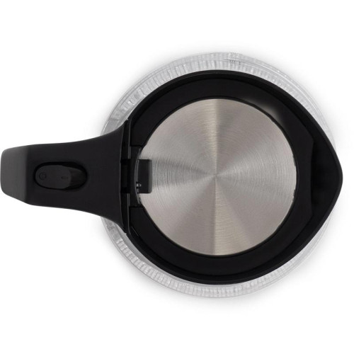 Чайник электрический Starwind SKS2035 1.7л. 2200Вт черный корпус: стекло/пластик