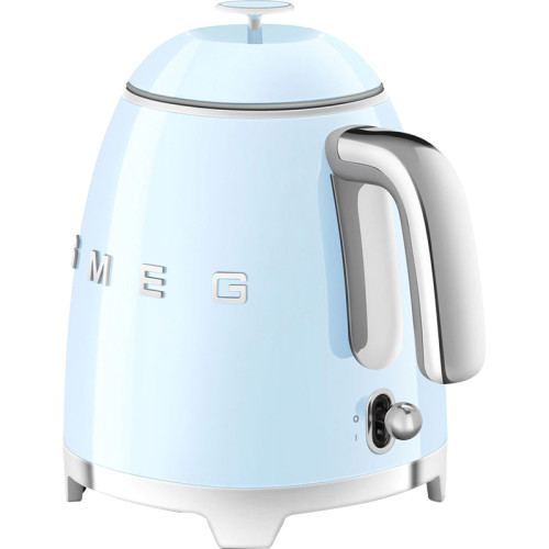 Мини чайник электрический, 0.8 л, пастельный голубой