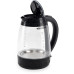 Чайник электрический Hyundai HYK-G4505 2л. 2200Вт черный корпус: стекло/пластик Чайник электрический Hyundai HYK-G4505 2л. 2200Вт черный корпус: стекло/пластик