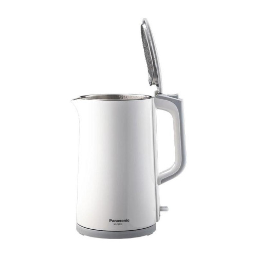 Чайник электрический Panasonic NC-CWK50 1.7л. 1500Вт белый корпус: нерж.сталь/пластик