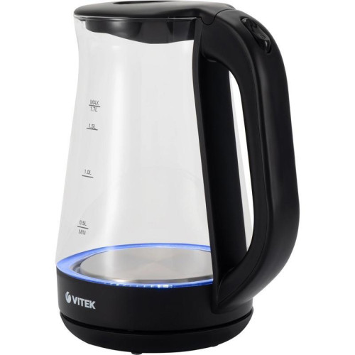 Чайник электрический Vitek VT-8803 1.7л. 2200Вт черный корпус: стекло Чайник электрический Vitek VT-8803 1.7л. 2200Вт черный корпус: стекло
