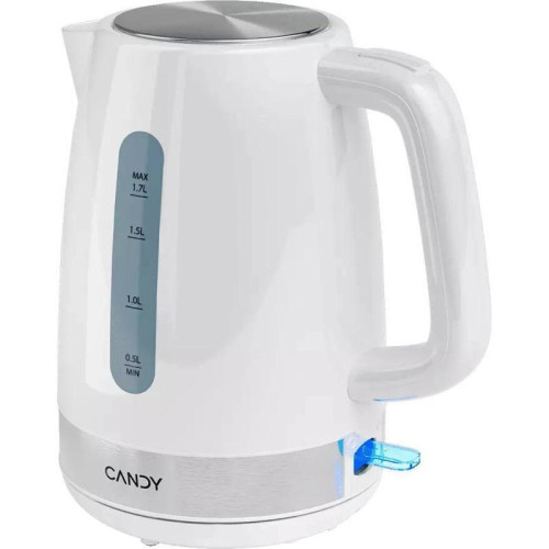 Чайник электрический Candy CK-101 1.7л. 2200Вт белый корпус: пластик