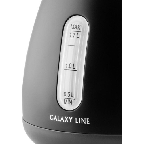 Чайник электрический Galaxy Line GL 0343 1.7л. 2200Вт черный корпус: металл/пластик (ГЛ0343ЛНЕФ)