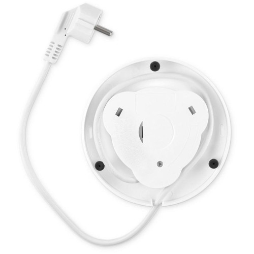 Чайник электрический Hyundai HYK-G5510 1.5л. 2200Вт белый/прозрачный корпус: стекло