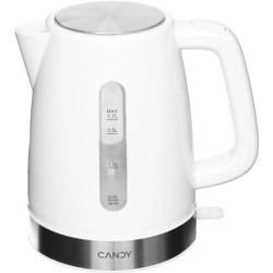 Чайник электрический Candy CK-101 1.7л. 2200Вт белый корпус: пластик