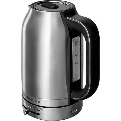 Электрочайник KitchenAid, термо-контроль, 1.7 л., нержавеющая сталь
