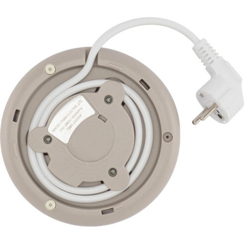 Чайник электрический Vitek VT-WK1066 1.7л. 2200Вт бежевый/коричневый корпус: металл/пластик