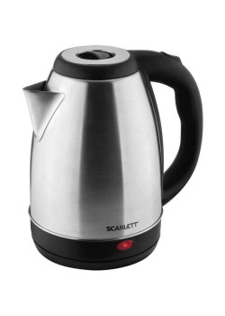 Чайник электрический Scarlett SC-EK21S51 1.8л. 1600Вт серебристый корпус: металл/пластик (EK21S51)