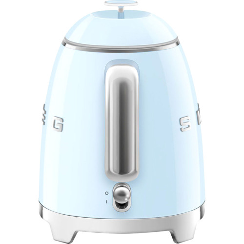 Мини чайник электрический, 0.8 л, пастельный голубой