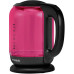 Чайник электрический Hyundai HYK-G4808 1.7л. 2200Вт малиновый/черный корпус: стекло Чайник электрический Hyundai HYK-G4808 1.7л. 2200Вт малиновый/черный корпус: стекло