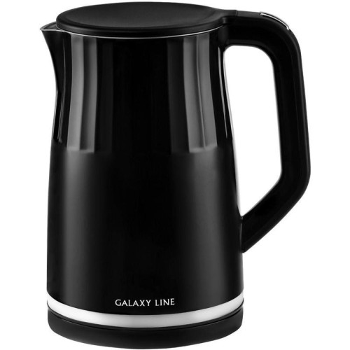 Чайник электрический Galaxy Line GL 0337 1.7л. 2200Вт черный корпус: металл/пластик (ГЛ0337Л)