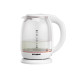 Чайник электрический Hyundai HYK-S3808 1.7л. 2200Вт белый корпус: стекло