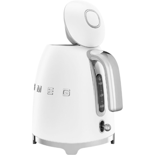 Стиль 50-х г., чайник электрический, 1.7 л , 2400 Вт, корпус из нержавеющей стали, белый матовый