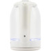 Чайник электрический Starwind SKG1056 1.8л. 2000Вт белый/прозрачный корпус: стекло