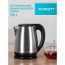 Чайник электрический Scarlett SC-EK21S34 1.8л. 2200Вт черный корпус: сталь