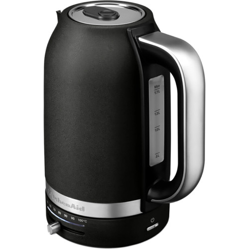 Электрочайник KitchenAid, термо-контроль, 1.7 л., черный