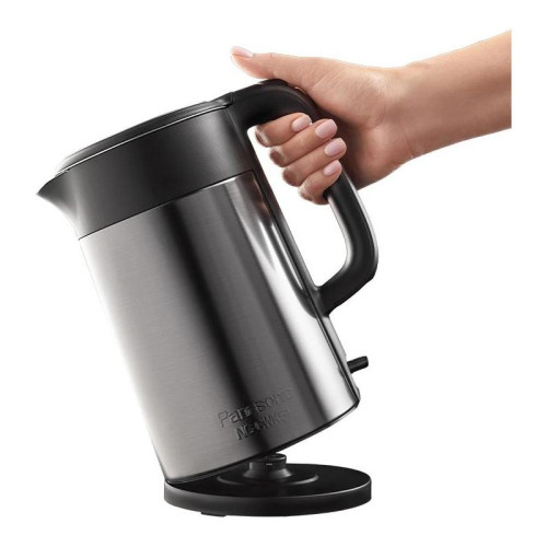 Чайник электрический Panasonic NC-CWK51 1.7л. 1500Вт нержавеющая сталь/черный корпус: полупропилен/нержавеющая сталь