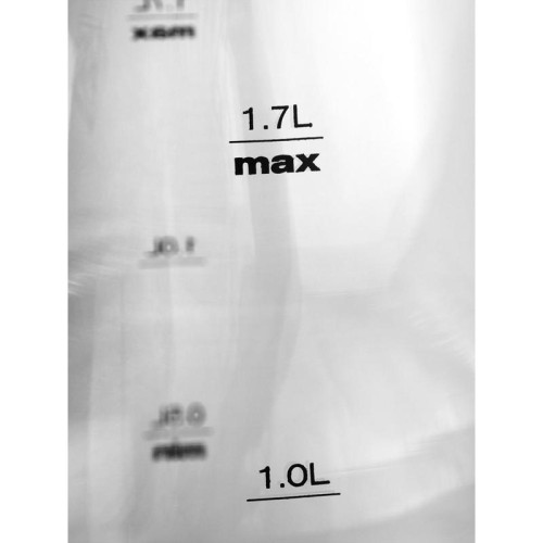 Чайник электрический Hyundai HYK-G2011 1.7л. 2200Вт черный корпус: стекло/пластик