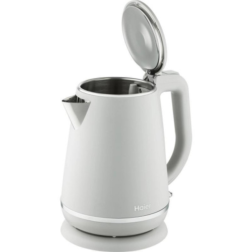 Чайник электрический Haier HK-502 1.5л. 3000Вт серый корпус: нерж.сталь/пластик (TD0029960RU)