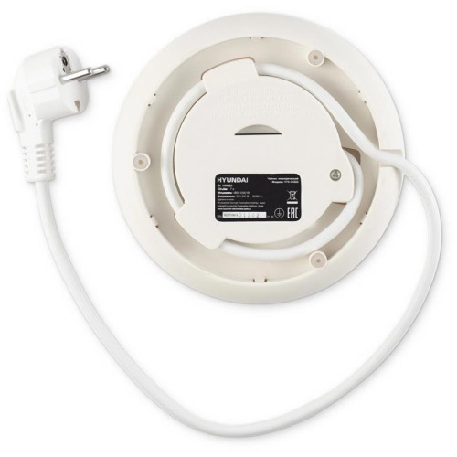 Чайник электрический Hyundai HYK-S4606 1.7л. 2200Вт кремовый корпус: металл