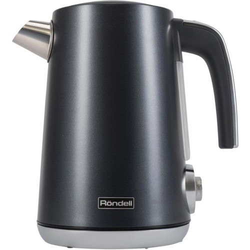 Чайник электрический Rondell 1002-RE-01 1.7л. 2200Вт черный корпус: металл (RDE-1002)