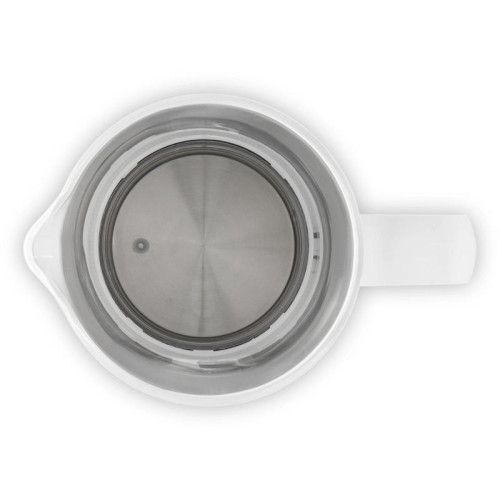 Чайник электрический Hyundai HYK-G5510 1.5л. 2200Вт белый/прозрачный корпус: стекло