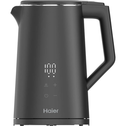 Чайник электрический Haier HK-503 1.7л. 2200Вт черный корпус: пластик (FM04WQD00RU)