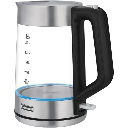 Чайник электрический Rondell RDE-1008 1.7л. 2200Вт прозрачный корпус: стекло