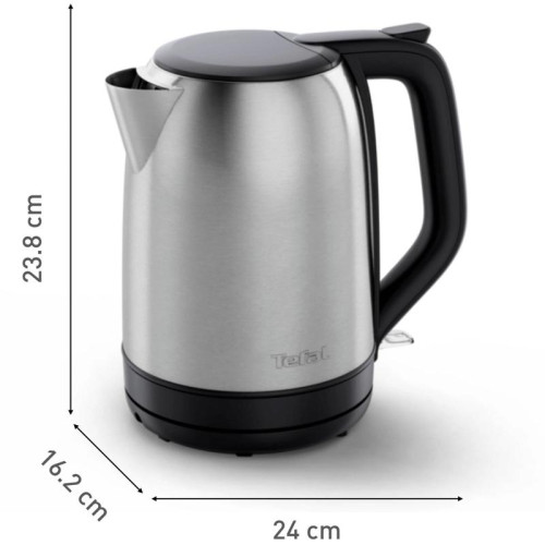 Чайник электрический Tefal KO5S0DE0 1.7л. 2400Вт серебристый/черный корпус: металл/пластик (7211419519)